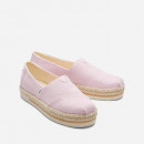 Buty damskie TOMS Alpargata Platform Rope 10017845 CHALKY PINK