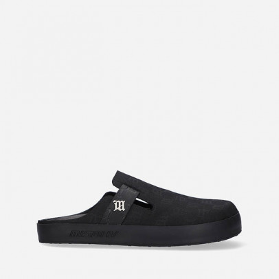 Klapki męskie MISBHV The La Slide 022BM306 MONOGRAM BLACK