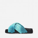 Klapki damskie Inuikii Woven Vatic 70104-8 BLUE