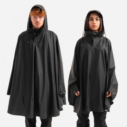 Płaszcz Ponczo Rains Cape 18110 BLACK