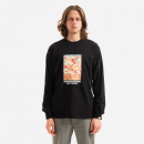 Koszulka męska thisisneverthat Flower Collage Longsleeve  Tee TN221TTSLT04 BLACK