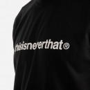 Koszulka męska thisisneverthat T-Logo Longsleeve Tee TN220TTSLT01 BLACK