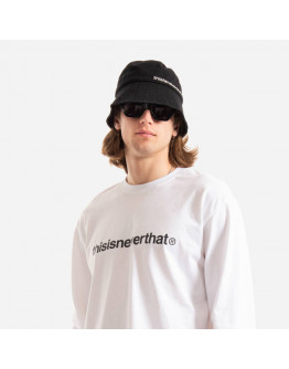 Kapelusz thisisneverthat Cotton Long Bill Bucket Hat TN221WHWBK02 BLACK