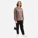 Koszulka męska Thisisneverthat T-Logo Longsleeve Tee TN220TTSLT01 DARK MOCHA