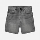 Szorty męskie Carhartt WIP Newel Short I029209 BLACK LIGHT