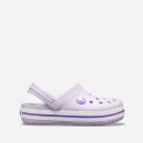 Klapki Crocs Crocband Kids Clog 207006 LAVENDER/NEON PURPLE