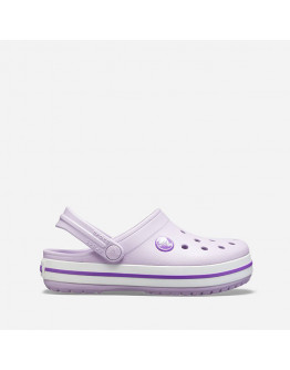 Klapki Crocs Crocband Kids Clog 207006 LAVENDER/NEON PURPLE