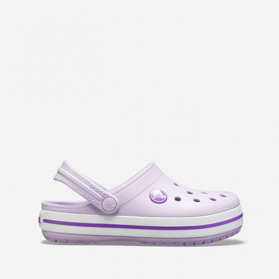 Klapki Crocs Crocband Kids Clog 207006 LAVENDER/NEON PURPLE