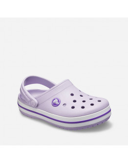 Klapki Crocs Crocband Kids Clog 207006 LAVENDER/NEON PURPLE