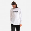 Koszulka męska Maharishi Miltype Embroidered Longsleeve T-Shirt 9754 WHITE