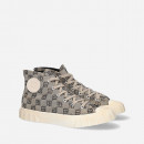 Buty męskie sneakersy MISBHV Army Sneaker High 3121BM605 MONOGRAM BEIGE