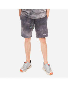 Szorty męskie Clottee Script Tie Dye Sweatshorts CTSR5006-BLACK