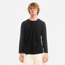 Koszulka męska Clottee Frog Knot Henley Longsleeve CTLS1006-BLACK