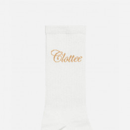 Skarpety Clottee Script Socks CTAC6004-WHITE