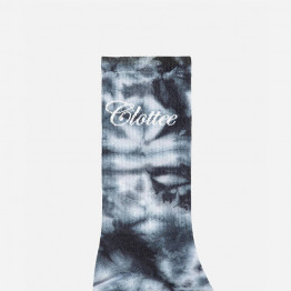 Skarpety Clottee Script Tie Dye Socks CTAC6005-GREY TIE DYE