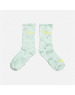 Skarpety Clottee Script Tie Dye Socks CTAC6005-LIGHT GREEN TIE DYE