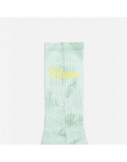 Skarpety Clottee Script Tie Dye Socks CTAC6005-LIGHT GREEN TIE DYE