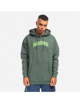 Bluza męska PLEASURES Surprise Hoodie P22SU051-GREEN