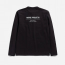 Koszulka męska Norse Projects Holger Tab Series Logo Longsleeve N10-0189 9999