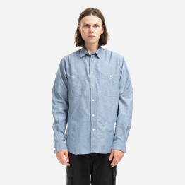 Koszula męska Norse Projects Silas Chambray Tab Series N40-0582 7077