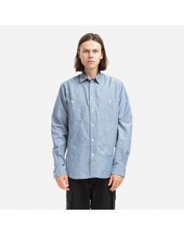 Koszula męska Norse Projects Silas Chambray Tab Series N40-0582 7077