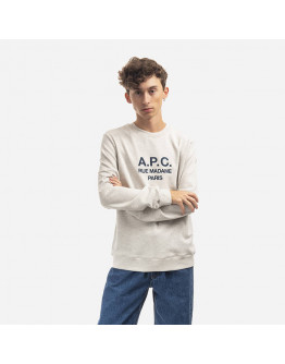 Bluza męska A.P.C. Sweat Rufus COEZD-H27500 ECRU CHINE