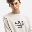 Bluza męska A.P.C. Sweat Rufus COEZD-H27500 ECRU CHINE