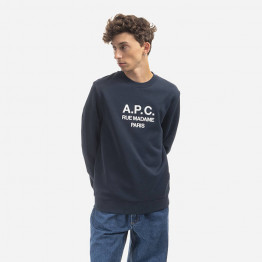 Bluza męska A.P.C. Sweat Rufus COEZD-H27500 MARINE