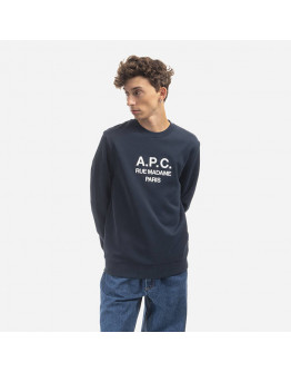 Bluza męska A.P.C. Sweat Rufus COEZD-H27500 MARINE