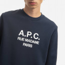 Bluza męska A.P.C. Sweat Rufus COEZD-H27500 MARINE