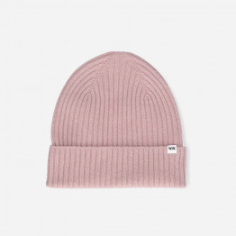 Czapka Wood Wood Luca Lambswool Beanie 12230812-9052 DUSTY PINK