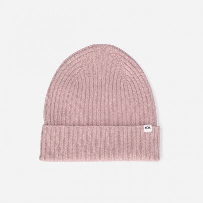 Czapka Wood Wood Luca Lambswool Beanie 12230812-9052 DUSTY PINK