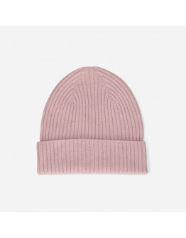 Czapka Wood Wood Luca Lambswool Beanie 12230812-9052 DUSTY PINK