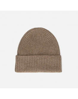 Czapka Wood Wood Luca Lambswool Beanie 12230812-9052 TAUPE