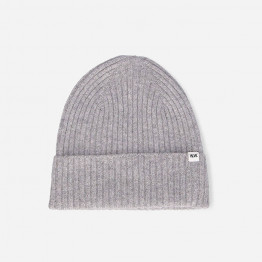 Czapka Wood Wood Luca Lambswool Beanie 12230812-9052 LIGHT GREY MELANGE