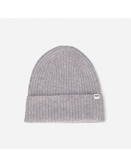 Czapka Wood Wood Luca Lambswool Beanie 12230812-9052 LIGHT GREY MELANGE