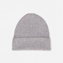 Czapka Wood Wood Luca Lambswool Beanie 12230812-9052 LIGHT GREY MELANGE