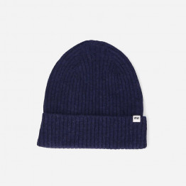 Czapka Wood Wood Luca Lambswool Beanie 12230812-9052 NAVY