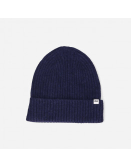 Czapka Wood Wood Luca Lambswool Beanie 12230812-9052 NAVY