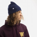 Czapka Wood Wood Luca Lambswool Beanie 12230812-9052 NAVY