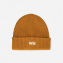 Czapka Wood Wood Mande Ribbed Beanie 12230811-9969 CAMEL