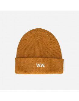 Czapka Wood Wood Mande Ribbed Beanie 12230811-9969 CAMEL