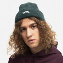 Czapka Wood Wood Mande Ribbed Beanie 12230811-9969 MIDORI GREEN