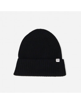 Czapka Wood Wood Luca Lambswool Beanie 12230812-9052 BLACK