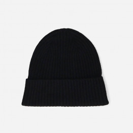 Czapka Wood Wood Luca Lambswool Beanie 12230812-9052 BLACK