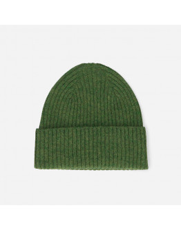 Czapka Wood Wood Luca Lambswool Beanie 12230812-9052 MIDORI GREEN