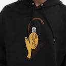 Bluza męska Wood Wood Fred Yellow Monkey Hoodie 12235601-2493 BLACK