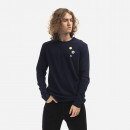 Koszulka męska Wood Wood Mel Patches Longsleeve 10235402-2323 NAVY