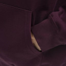 Bluza męska Wood Wood Lan AA Hoodie 10235600-2424 BURGUNDY