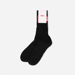 Skarpety 032c Tape Socks FW22-A-1013 BLACK